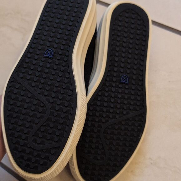 Lot Of 2 Rothys Original Slip On Sneaker Black And Navy Blue Size 6.5 - Picture 14 of 16